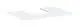 Hansgrohe-HG-Xevolos-E-Konsole-780-550-mit-Ausschnitt-mittig-fuer-Aufsatzwaschtisch-geschliffen-500-480-und-600-480-Mattweiss-54208700 gallery number 1